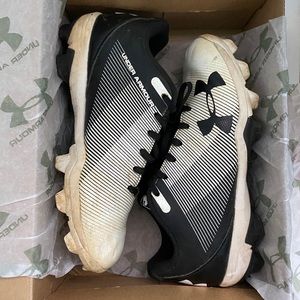 Under Armour Baseball Cleats, Youth 3